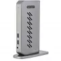 StarTech.com USB-C USB-A Dock - Υβριδική Universal USB 3.0 Docking Station για φορητό υπολογιστή USB-C ή USB-A - Dual-Monitor 4K 60Hz HDMI/DisplayPort - 6x USB-A, GbE - USB 3.1 Gen 1 - Windows/Mac