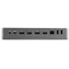 StarTech.com Universal Docking Station φορητού υπολογιστή, Υβριδικό USB-C & USB-A Dock, Dual 4K DP & HDMI, 100W PD, Mac / Windows / Chrome OS, 4x USB 5Gbps Hub, GbE