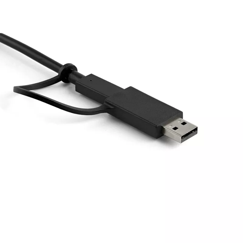 StarTech.com Universal Docking Station φορητού υπολογιστή, Υβριδικό USB-C & USB-A Dock, Dual 4K DP & HDMI, 100W PD, Mac / Windows / Chrome OS, 4x USB 5Gbps Hub, GbE