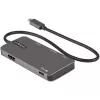 StarTech.com DKT30CHSDPD προσαρμογέας πολλαπλών θυρών USB-C mini dock, HDMI 4K, 100 W PD pass-through, υποδοχή SD/microSD, διανομέας USB 3.0 3 θυρών, σταθερό καλώδιο 30 cm