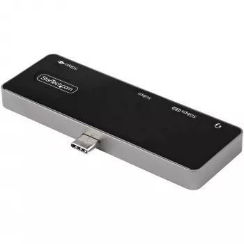 StarTech.com USB C Multiport Adapter – USB-C σε 4K 60Hz HDMI 2.0, 100W Power Delivery Pass-Through φόρτιση, 3-Port USB 3.0 Hub, Ήχος – USB-C Mini-Dock – Φορητό USB Type-C Travel Dock
