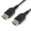 StarTech.com DP14MM2M καλώδιο DisplayPort 1.4, 2 m (6,6 ft), πιστοποιημένο VESA, 8K 60 Hz, 4K 120 Hz, HBR3, HDR, UHD, αρσενικό-αρσενικό, μαύρο