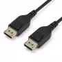 StarTech.com DP14MM2M καλώδιο DisplayPort 1.4, 2 m (6,6 ft), πιστοποιημένο VESA, 8K 60 Hz, 4K 120 Hz, HBR3, HDR, UHD, αρσενικό-αρσενικό, μαύρο