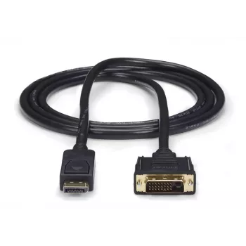 StarTech.com 1,8 m DisplayPort σε DVI Καλώδιο, DisplayPort σε DVI Καλώδιο προσαρμογέα, Παθητικός DP σε DVI-D Μετατροπέας βίντεο, 1080p – Αντικατάσταση για DP2DVIMM6
