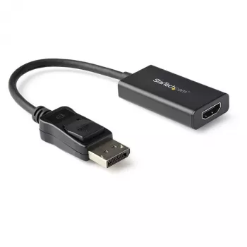 StarTech.com DisplayPort σε HDMI Adapter - 4K 60Hz HDR10 Ενεργός DisplayPort 1.4 σε HDMI 2.0b Μετατροπέας βίντεο - 4K DP σε HDMI Adapter Dongle για οθόνη/οθόνη/τηλεόραση - Κλειδωτό DP αρσενικό