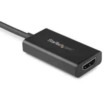 StarTech.com DisplayPort σε HDMI Adapter - 4K 60Hz HDR10 Ενεργός DisplayPort 1.4 σε HDMI 2.0b Μετατροπέας βίντεο - 4K DP σε HDMI Adapter Dongle για οθόνη/οθόνη/τηλεόραση - Κλειδωτό DP αρσενικό