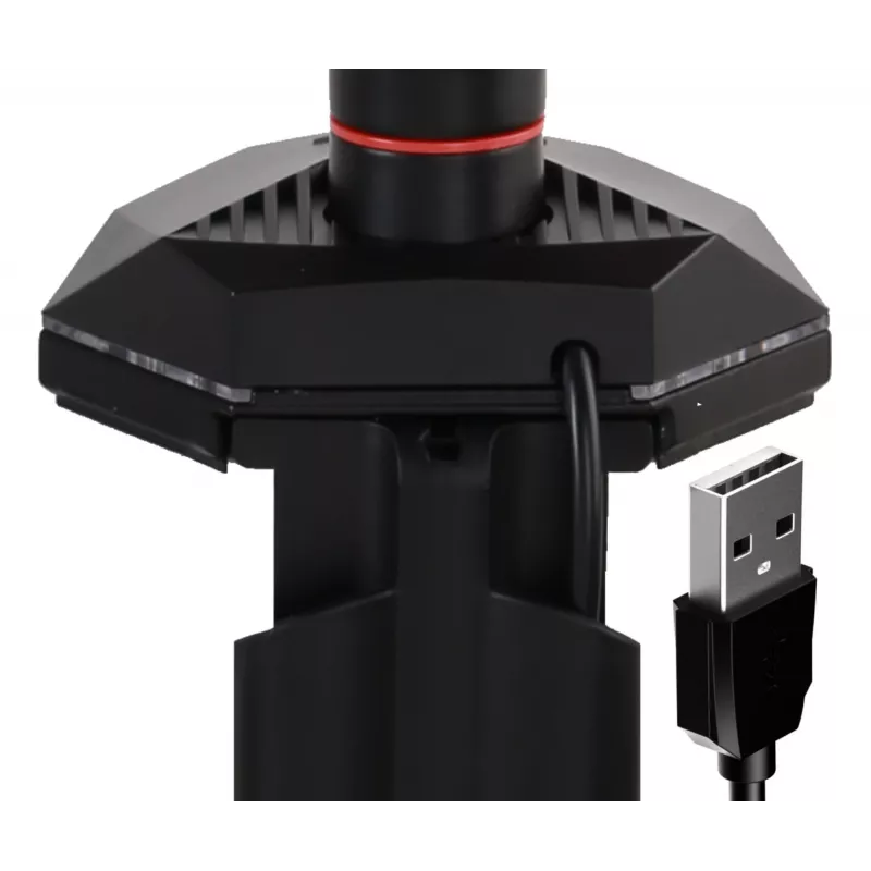 iiyama DSG3001C-R1 Βάση οθόνης/Βάση 76,2 cm (30 inch) Επιτραπέζιο Μαύρο, Κόκκινο