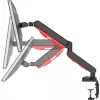 iiyama DSG3001C-R1 Βάση οθόνης/Βάση 76,2 cm (30 inch) Επιτραπέζιο Μαύρο, Κόκκινο