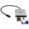 StarTech.com Πολυαναγνώστης/εγγραφέας καρτών USB 3.0 με USB-C - SD, microSD, CompactFlash