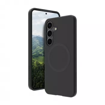 dbramante1928 GPSSNIBL6450 Greenland Pro Qi2 πίσω κάλυμμα για Samsung Galaxy S25, πλαστικό, Night Black