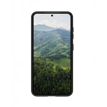 dbramante1928 GPSSNIBL6450 Greenland Pro Qi2 πίσω κάλυμμα για Samsung Galaxy S25, πλαστικό, Night Black