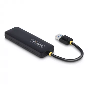 StarTech.com 4-Port USB-A Hub, 5Gbit/s, Bus-Powered, συμπαγές ταξιδιωτικό mini-USB hub, Multi-Port USB 3.0 splitter, φορητό USB hub, προστασία υπερέντασης (OCP)