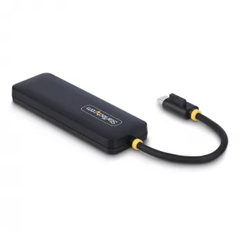 StarTech.com 4-Port USB-C hub, 5 Gbit/s, USB-C σε 4x USB-A, bus-powered, μικρό ταξιδιωτικό mini hub, Multi-Port USB 3.0 splitter, φορητό hub, προστασία υπερέντασης