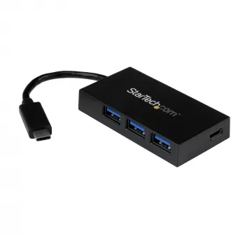 StarTech.com 4-Port USB-C Hub - USB-C σε 1x USB-C και 3x USB-A - USB 3.0 hub~4-Port USB-C Hub - USB-C σε 1x USB-C και 3x USB-A - USB 3.0 hub - 5Gbit/s