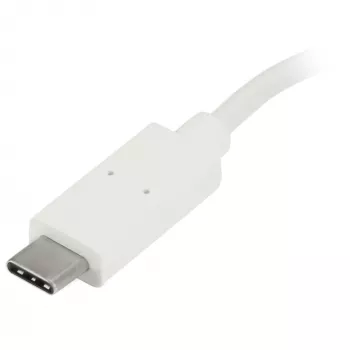 StarTech.com HB30C3A1CFBW διανομέας USB-C 4 θυρών, 1x USB-C + 3x USB-A, USB 3.0 SuperSpeed 5Gbps, φορητός, λευκός