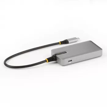 StarTech.com 4-Port USB-C hub με USB-C DP Alt Mode έξοδο βίντεο 4K 60Hz - 3x USB-A, 1x USB Type-C, 100W Power Delivery pass-through, USB 3.2 10Gbps, καλώδιο 30cm, φορητό USB hub