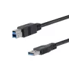 StarTech.com 4-σε-4 USB 3.0 περιφερειακό switch box, 5 Gbit/s, Micro-USB Type-B, Μαύρο, Πλαστικό, CE, FCC, REACH, 0 - 40 °C