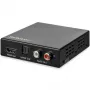 StarTech.com 4K HDMI Audio Extractor με υποστήριξη 4K 60Hz, Μαύρο, 4096 x 2160 pixel, 1280 x 720,1920 x 1080,1920 x 1200,3840 x 2160,4096 x 2160, 60 Hz, 5.1 κανάλια, HDMI