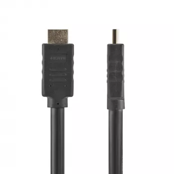 StarTech.com 9,1 m (30 ft) HDMI 2.0 καλώδιο - 4K 60Hz ενεργό HDMI καλώδιο - CL2 πιστοποιημένο για εγκατάσταση εντός τοίχου - Ανθεκτικό υψηλής ταχύτητας UHD HDMI καλώδιο - HDR, 18 Gbit/s - αρσενικό σε αρσενικό καλώδιο - Μαύρο