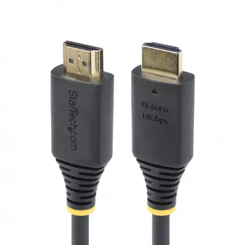 StarTech.com 30cm (1ft) High Speed HDMI καλώδιο, 4K 60Hz/1440p 144Hz, HDR10/HDCP 2.2/ARC, 18Gbps, UHD HDMI 2.0 καλώδιο για TV/Monitor/οθόνη, TPE περίβλημα