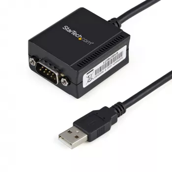 StarTech.com Καλώδιο προσαρμογέα 1 Θύρας FTDI USB σε Σειριακό RS232 με διατήρηση COM