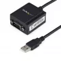 StarTech.com Καλώδιο προσαρμογέα 1 Θύρας FTDI USB σε Σειριακό RS232 με διατήρηση COM