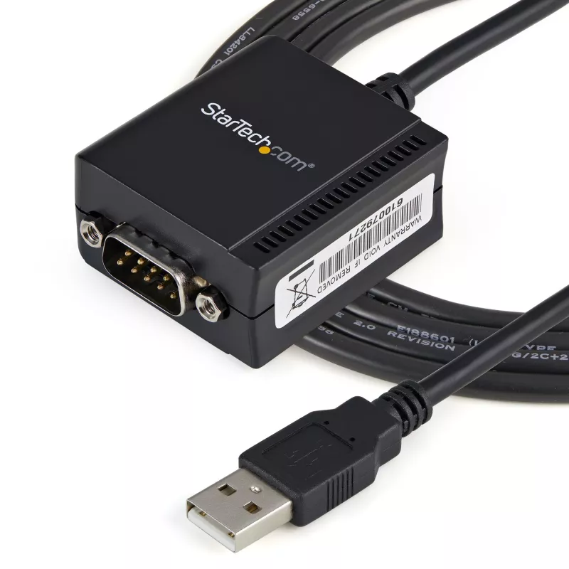 StarTech.com Καλώδιο προσαρμογέα 1 Θύρας FTDI USB σε Σειριακό RS232 με διατήρηση COM