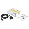 StarTech.com Καλώδιο προσαρμογέα 1 Θύρας FTDI USB σε Σειριακό RS232 με διατήρηση COM