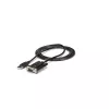 StarTech.com ICUSB232FTN καλώδιο προσαρμογέα USB σε σειριακό null modem RS232 DB9 DCE 1 θύρας, FTDI, USB 2.0, μαύρο