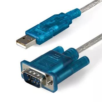 StarTech.com 3ft (91 cm) 1-Port USB σε RS232-DB9 σειριακό καλώδιο προσαρμογέα, καλώδιο προσαρμογέα USB σε σειριακό – M/M