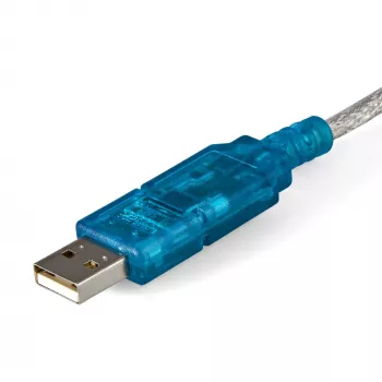 StarTech.com 3ft (91 cm) 1-Port USB σε RS232-DB9 σειριακό καλώδιο προσαρμογέα, καλώδιο προσαρμογέα USB σε σειριακό – M/M