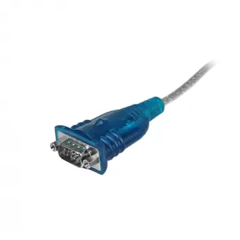 StarTech.com Καλώδιο προσαρμογέα 43 cm (17 ίντσες) 1 Θύρας USB σε RS232 DB9 Σειριακό, Καλώδιο προσαρμογέα USB σε Σειριακό - M/M