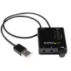 StarTech.com Προσαρμογέας Στερεοφωνικού Ήχου USB Εξωτερική κάρτα ήχου με SPDIF Ψηφιακό Ήχο και Στερεοφωνικό Μικρόφωνο