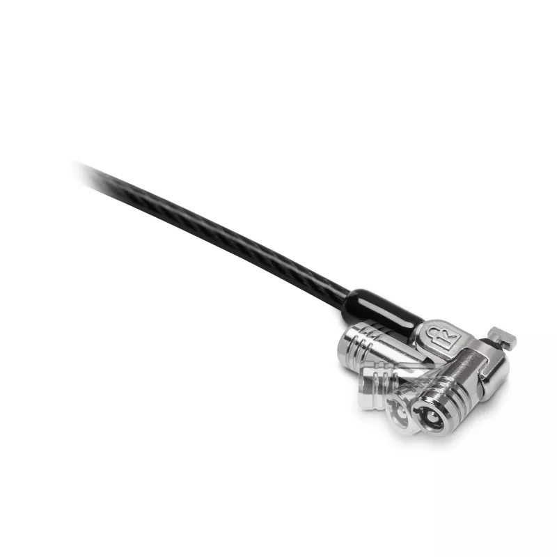 Kensington MICROSAVER 2.0 MK ΚΛΕΙΔΑΡΙΑ LAPTOP, Κλειδί, Ατσάλι, Μαύρο, Ασημί