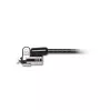 Kensington MICROSAVER 2.0 MK ΚΛΕΙΔΑΡΙΑ LAPTOP, Κλειδί, Ατσάλι, Μαύρο, Ασημί