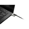 Kensington MICROSAVER 2.0 MK ΚΛΕΙΔΑΡΙΑ LAPTOP, Κλειδί, Ατσάλι, Μαύρο, Ασημί