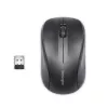 Kensington Wireless Valu Ποντίκι, αμφιδέξιο, Οπτικό, RF Wireless, 1000 DPI, Μαύρο
