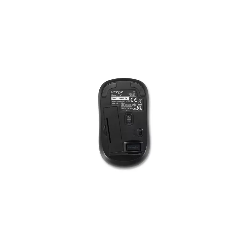 Kensington Wireless Valu Ποντίκι, αμφιδέξιο, Οπτικό, RF Wireless, 1000 DPI, Μαύρο