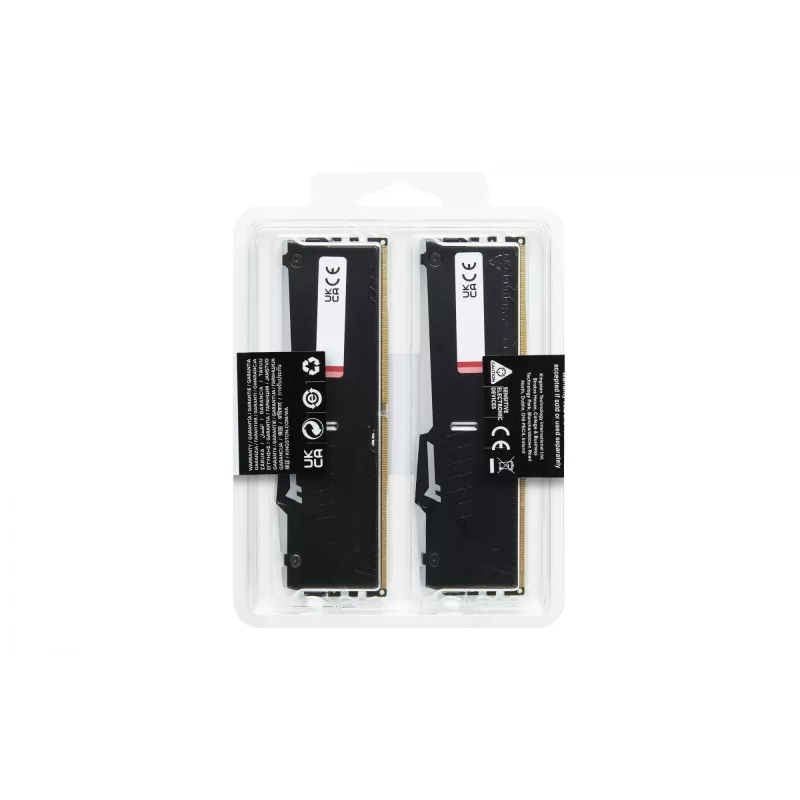 Kingston Technology FURY Beast 64 GB 5200 MT/s DDR5 CL40 DIMM (Σετ 2) RGB