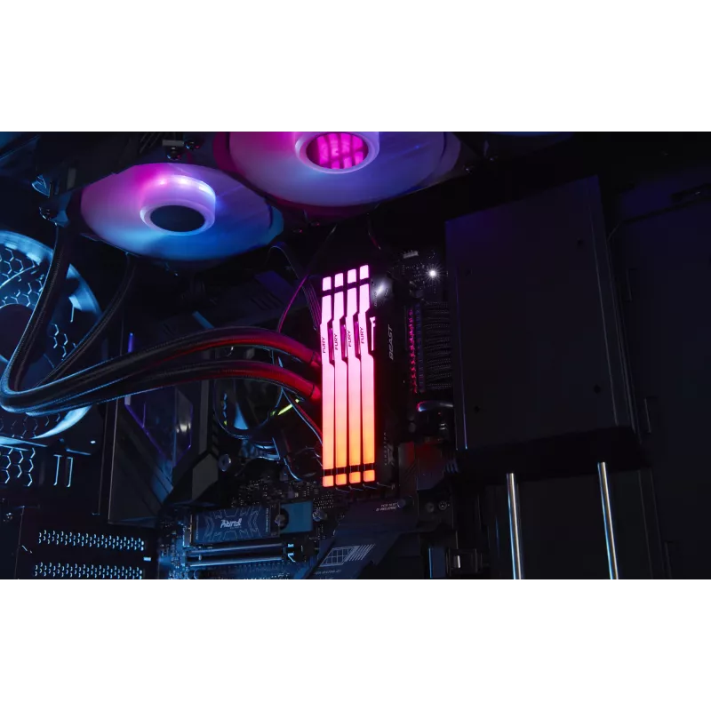 Kingston Technology FURY Beast 64 GB 5200 MT/s DDR5 CL40 DIMM (Σετ 2) RGB