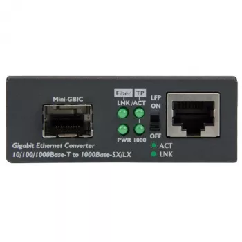 StarTech.com Μετατροπέας μέσου Gigabit Ethernet Fiber με ανοιχτή υποδοχή SFP