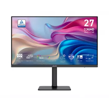 MSI Modern MD272UPHG Οθόνη Υπολογιστή 68,6 cm (27 ίντσες) 3840 x 2160 Pixel 4K Ultra HD Μαύρο