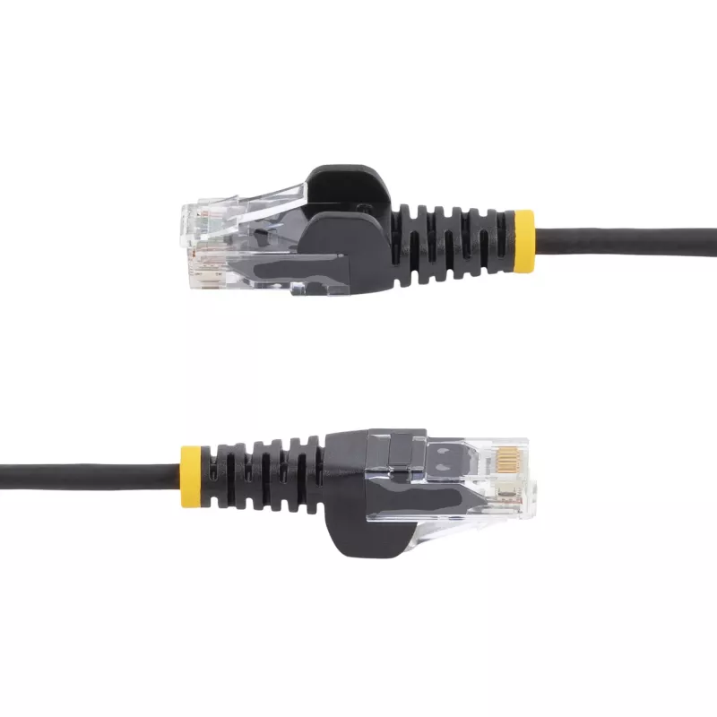 StarTech.com 1 m Καλώδιο CAT6 – λεπτό – Snagless Βύσματα RJ45 – Μαύρο