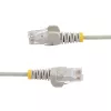 StarTech.com 3 m Καλώδιο CAT6 - λεπτό - Snagless Βύσματα RJ45 - Γκρι