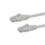 StarTech.com N6PATC2MWH καλώδιο δικτύου Gigabit Ethernet CAT6 2 m, RJ45 με προστατευμένο κλιπ, UTP, PoE, προστασία από κάμψη, επιχρυσωμένα βύσματα, λευκό