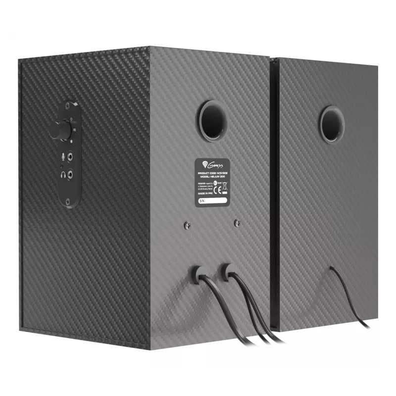 GENESIS Helium 200 1-Δρόμου Μαύρο, Κόκκινο Ενσύρματο 20 W