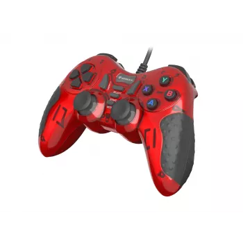 GENESIS MANGAN 200 Κόκκινο USB 2.0 Gamepad Αναλογικό / Ψηφιακό PC