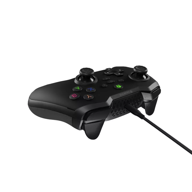 GENESIS Mangan 300 Μαύρο USB Gamepad Αναλογικό / Ψηφιακό Android, Nintendo Switch, PC