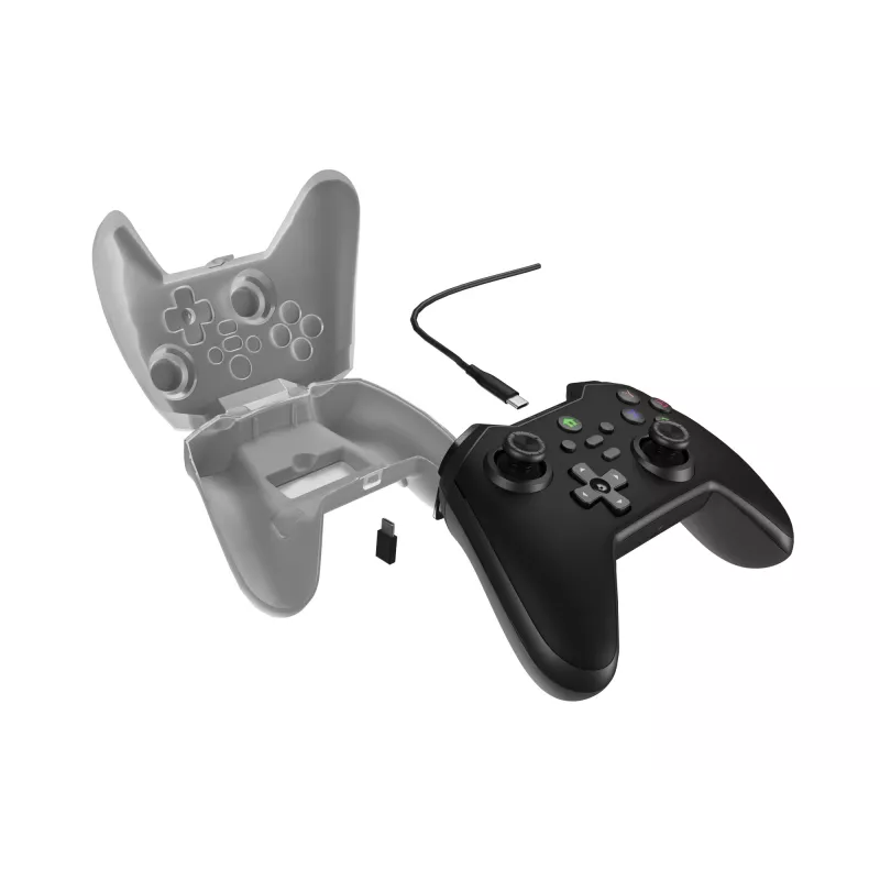 GENESIS Mangan 300 Μαύρο USB Gamepad Αναλογικό / Ψηφιακό Android, Nintendo Switch, PC