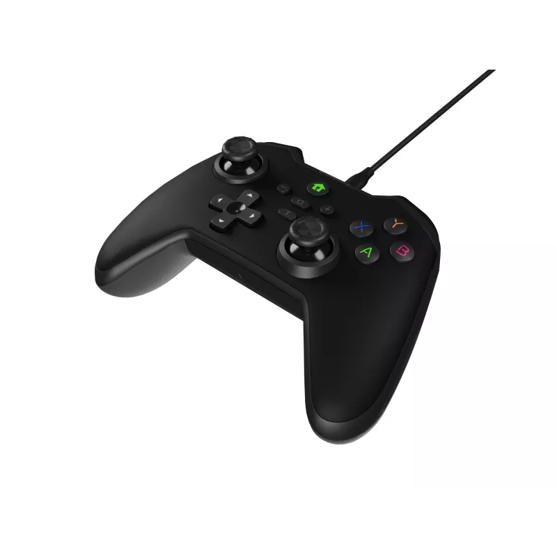 GENESIS Mangan 300 Μαύρο USB Gamepad Αναλογικό / Ψηφιακό Android, Nintendo Switch, PC